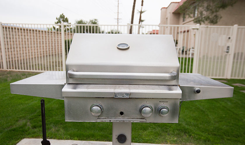 Indian Palms Vacation Club barbecue grill