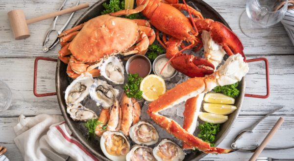 gorgeous seafood platter image seafood tower